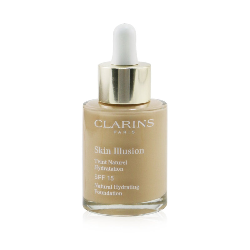 Clarins Skin Illusion Natural Hydrating Foundation SPF 15 # 110 Honey  30ml/1oz