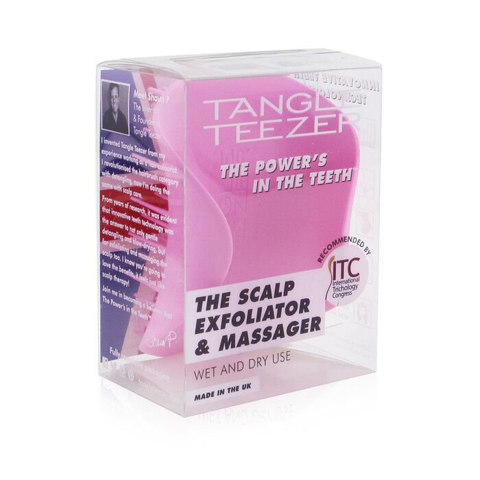 Tangle Teezer The Scalp Exfoliator & Massager Brush - # Pretty Pink 1pc