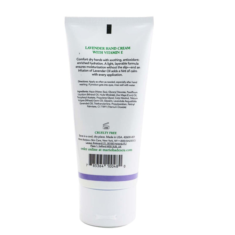 Mario Badescu Hand Cream with Vitamin E - Lavender  85g/3oz