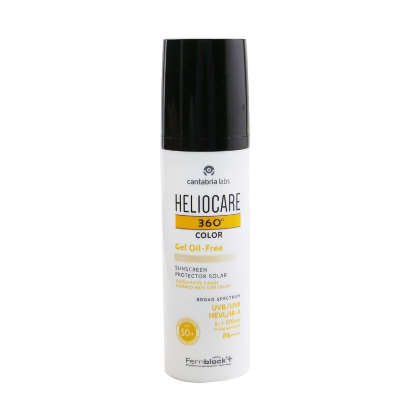 Heliocare by Cantabria Labs Heliocare 360 Color Gel - Oil Free (Tinted Matte Finish) SPF50 - # Pearl  50ml/1.7oz