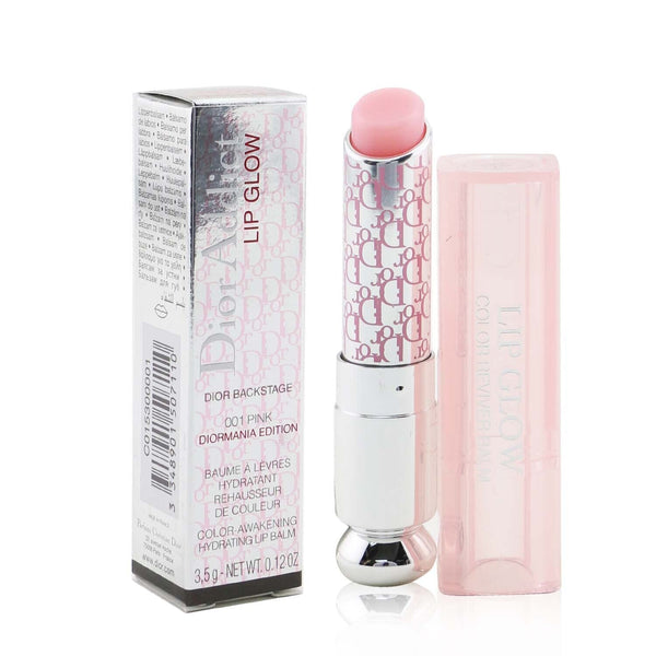 Christian Dior Dior Addict Lip Glow Color Awakening Hydrating Lip Balm (Diormania Edition) - #001 Pink  3.5g/0.12oz