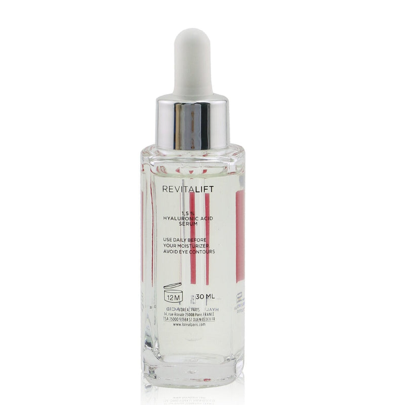 L'Oreal Revitalift 1.5% Hyaluronic Acid Serum - With Concentrated Hyaluronic Acid 1.5%  30ml/1oz