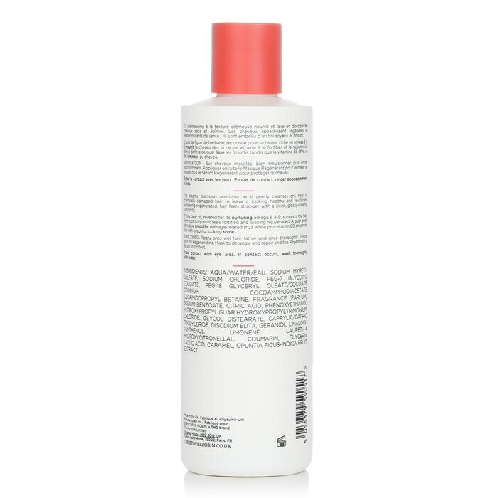 Christophe Robin Regenerating Shampoo with Prickly Pear Oil - Dry & Damaged Hair 250ml/8.4oz