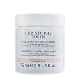 Christophe Robin Cleansing Volumising Paste with Rose Extracts (Instant Root Lifting Clay to Foam Shampoo) - Fine & Flat Hair  75ml/2.5oz