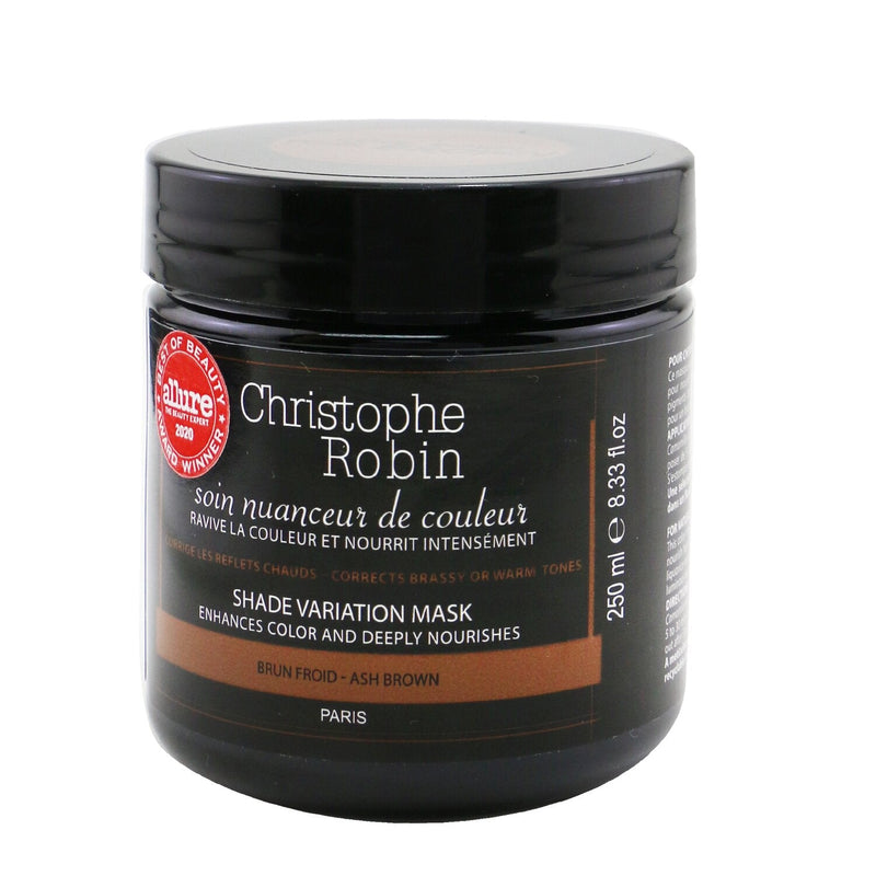 Christophe Robin Shade Variation Mask (Enhances Color & Deeply Nourishes) - Ash Brown  250ml/8.33oz