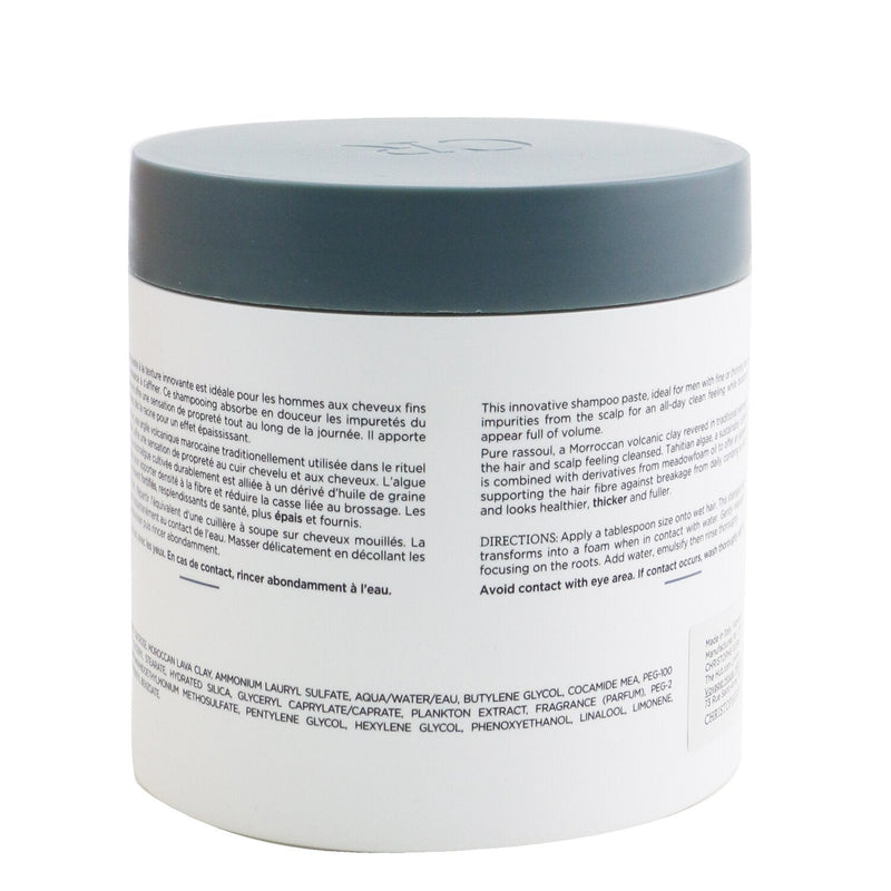 Christophe Robin Cleansing Thickening Paste with Tahitian Algae For Men (Instant Body Boosting Clay to Foam Shampoo) - Thinning & Fine Hair  250ml/8.4oz