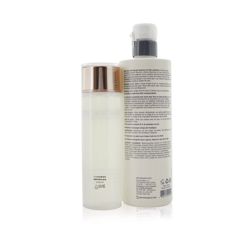 Dermalogica Special Cleansing Gel 500ml (Free: Natural Beauty BIO UP Treatment Essence 200ml)  2pcs