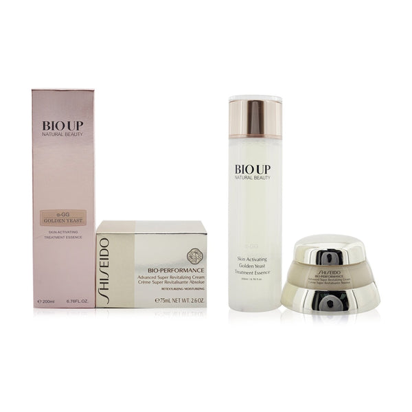 Shiseido Bio Performance Advanced Super Revitalizing Creme 75ml (Free: Natural Beauty BIO UP Treatment Essence 200ml)  2pcs