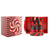 MAC Mistletoe Matte Powder Kiss Lipstick Set (5x Lipstick) (Limited Edition)  5x3g/0.1oz
