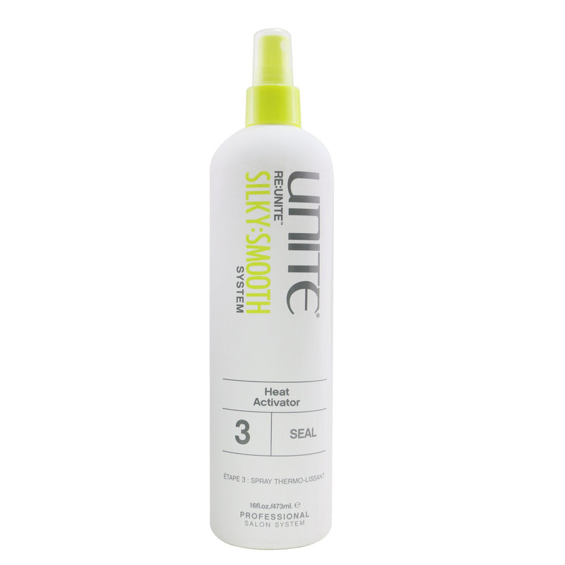 Unite RE:UNITE Silky:Smooth Heat Activator - Step 3 Seal (Salon Size)  473ml/16oz