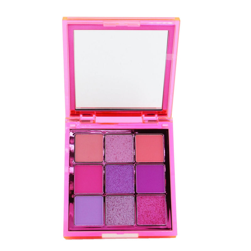 Huda Beauty Neon Obsessions Pressed Pigment Eyeshadow Palette (9x Eyeshadow) - # Neon Pink  9x1.1g/0.038oz