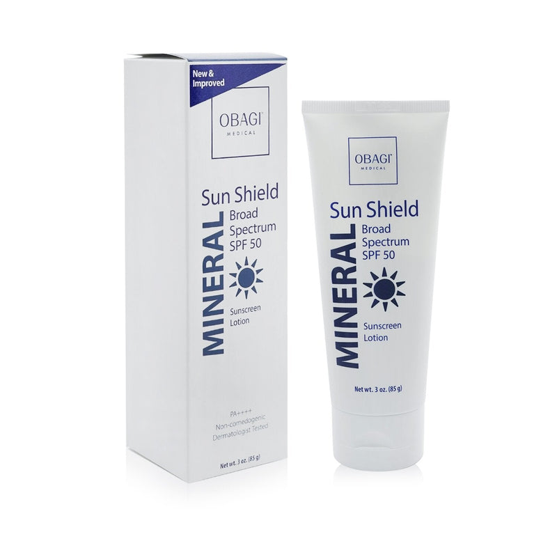 Obagi Sun Shield Mineral Broad Spectrum SPF 50 Sunscreen Lotion (Exp. Date: 05/2022)  85g/3oz