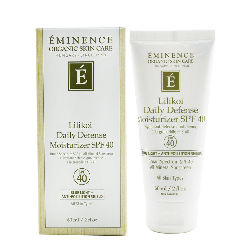 Eminence Lilikoi Daily Defense Moisturizer SPF 40  60ml/2oz