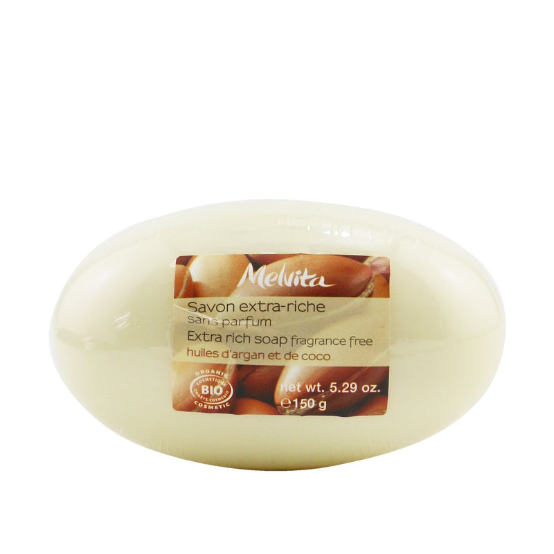 Melvita Extra Rich Soap With Argan Oil - Fragrance Free  150ml/5.29oz