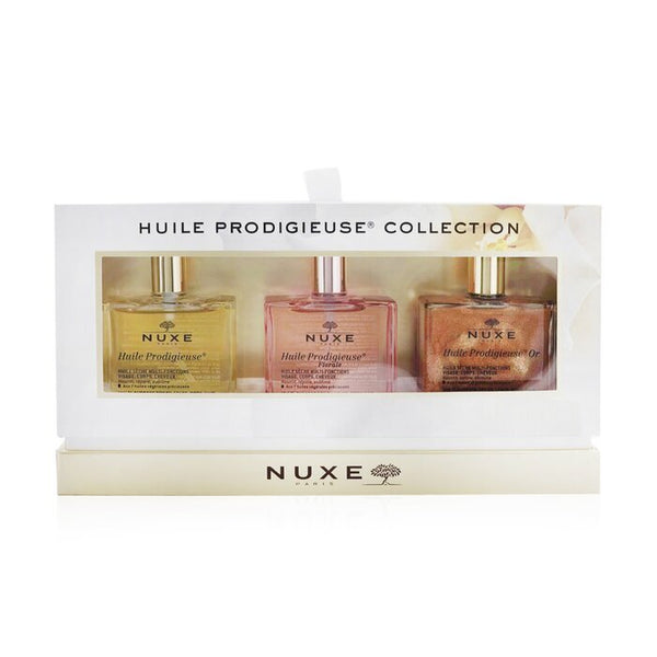 Nuxe Huile Prodigieuse Collection: Huile Prodigieuse Dry Oil 50ml + Huile Prodigieuse Florale Dry Oil 50ml + Huile Prodigieuse Or Dry Oil 50ml 3x 50ml/1.6oz
