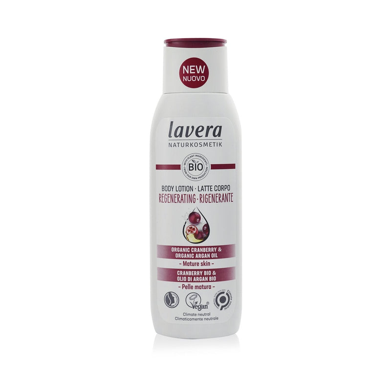 Lavera Body Lotion (Regenerating) - With Organic Cranberry & Organic Argan Oil - For Mature Skin  200ml/7oz