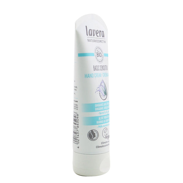 Lavera Basis Sensitiv Hand Cream With Organic Aloe Vera & Organic Shea Butter - For Normal To Dry Skin  75ml/2.6oz