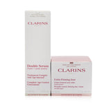 Clarins Double Serum & Extra-Firming Collection: Double Serum 50ml+ Extra-Firming Day Cream 50ml  2pcs