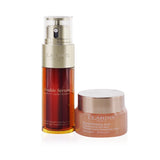 Clarins Double Serum & Extra-Firming Collection: Double Serum 50ml+ Extra-Firming Day Cream 50ml  2pcs