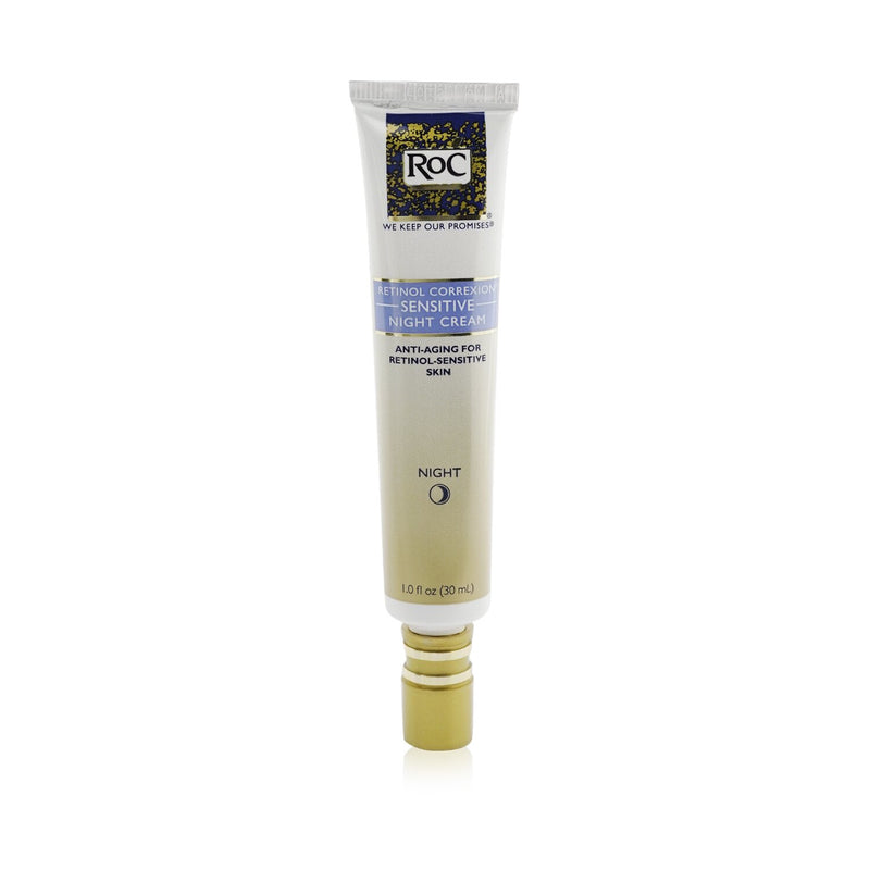 ROC Retinol Correxion Sensitive Night Cream - Sensitive Skin (Box Slightly Damaged)  30ml/1oz