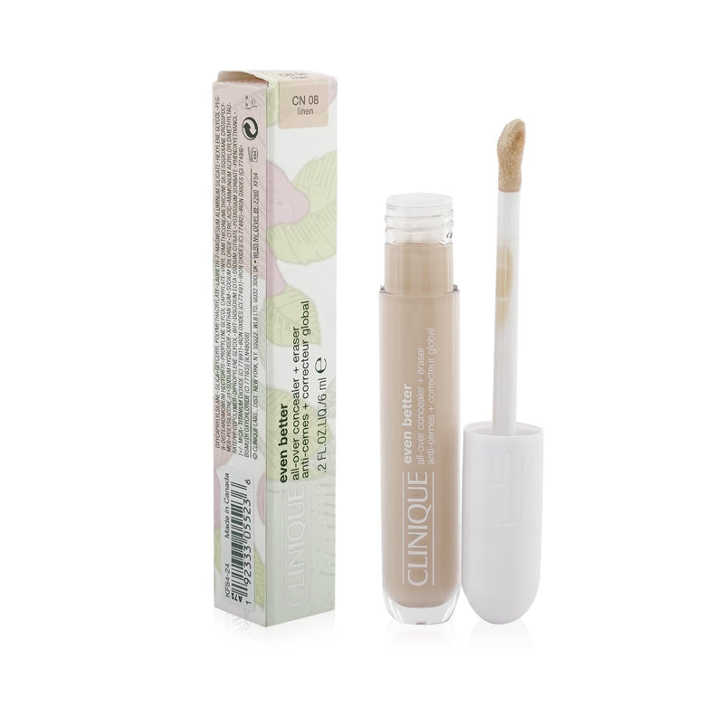 Clinique Even Better All Over Concealer + Eraser - # CN 08 Linen  6ml/0.2oz