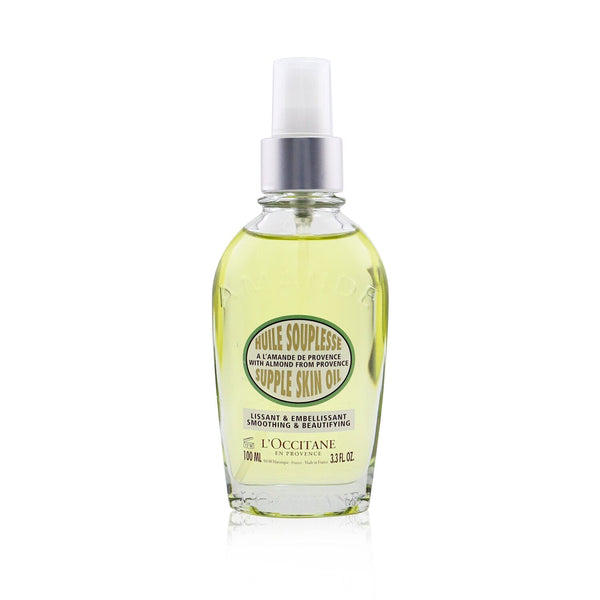 L'Occitane Almond Supple Skin Oil - Smoothing & Beautifying (Box Slightly Damaged)  100ml/3.3oz