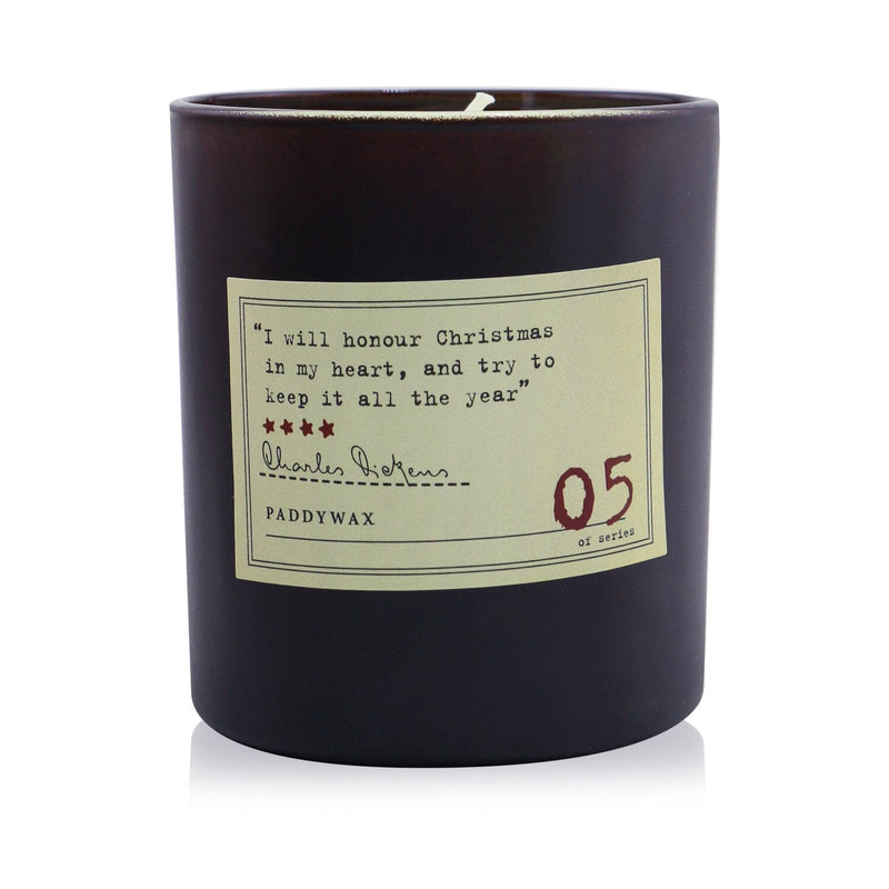 Paddywax Library Candle - Charles Dickens  170g/6oz