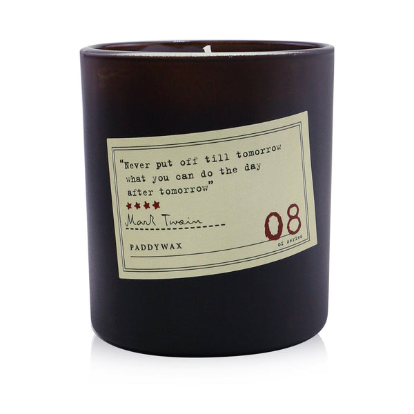 Paddywax Library Candle - Mark Twain  170g/6oz