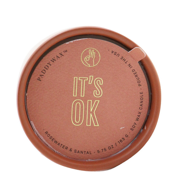 Paddywax Impressions Candle - It's OK  163g/5.75oz