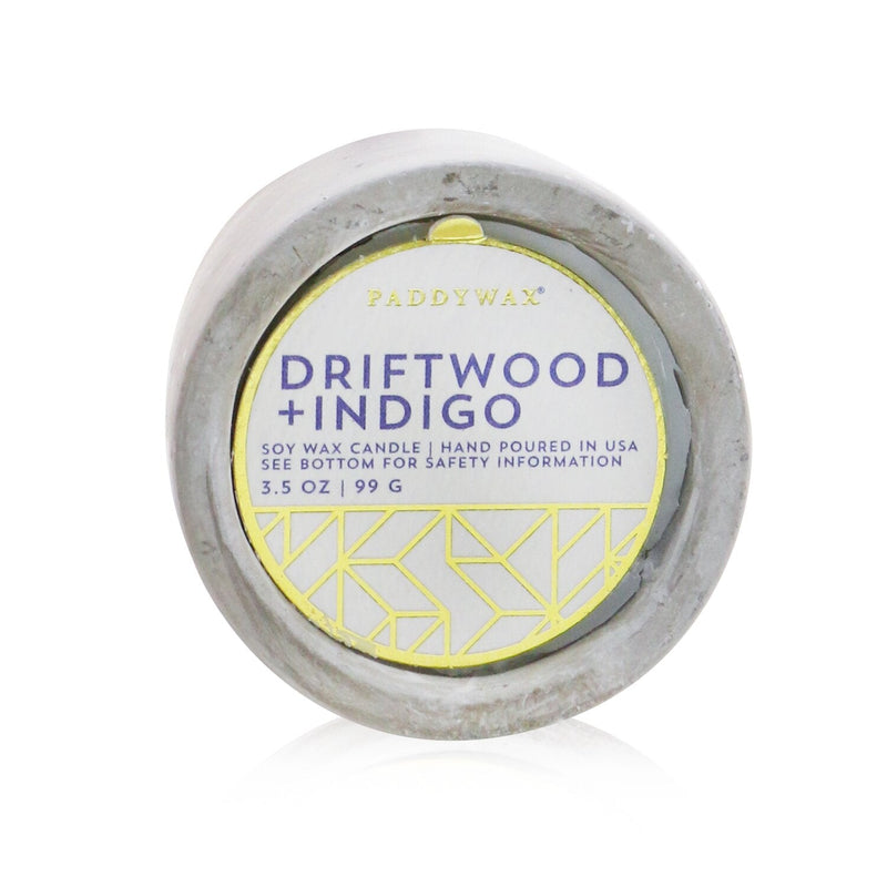 Paddywax Urban Candle - Driftwood + Indigo  99g/3.5oz