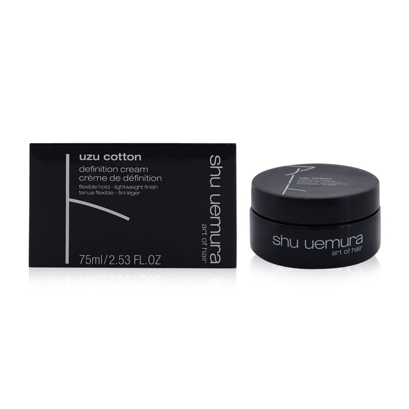 Shu Uemura Uzu Cotton Definition Hair Cream - Flexible Hold Lightweight Finish  75ml/2.53oz