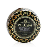 Voluspa Mini Tin Candle - Burning Woods  113g/4oz