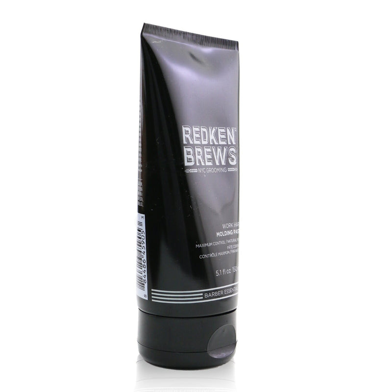 Redken Redken Brews Work Hard Molding Paste (Maximum Control/Natural Finish)  150ml/5.1oz