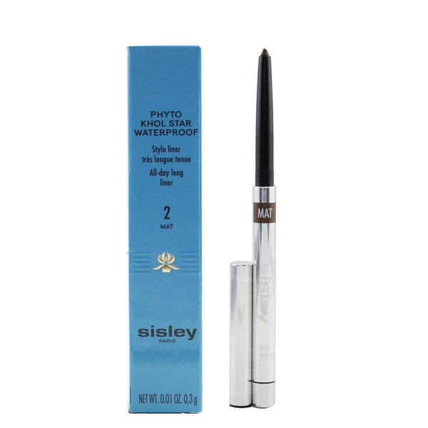 Sisley Phyto Khol Star Waterproof Stylo Liner - #2 Matte Tonka  0.3g/0.01oz