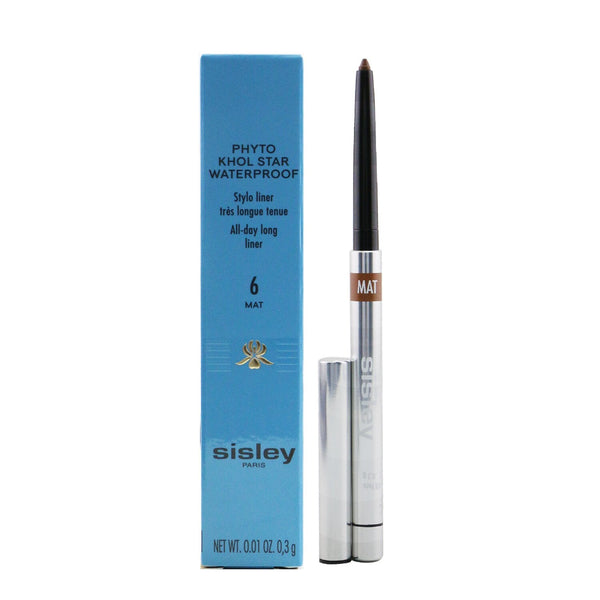 Sisley Phyto Khol Star Waterproof Stylo Liner - #6 Matte Chestnut  0.3g/0.01oz