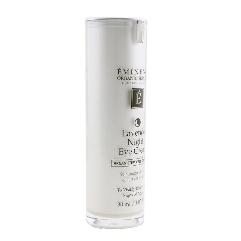 Eminence Lavender Age Corrective Night Eye Cream - For Normal to Dry Skin, especially Mature (Box Slightly Damaged)  30ml/1.05oz