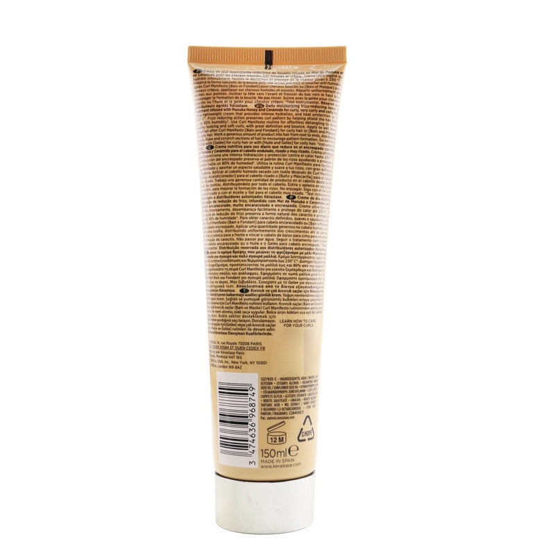 Kerastase Curl Manifesto Creme De Jour Fondamentale Hair Cream Daily Moisturizing Frizz-Reducing Leave-in Treatment - For Curly Hair  150ml/5.1oz