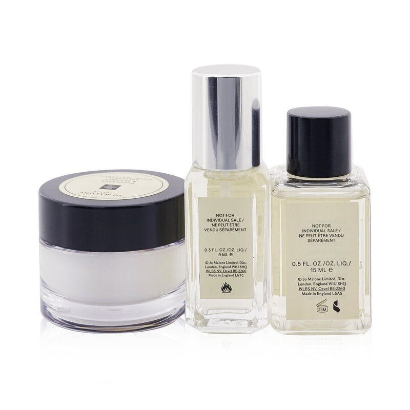 Jo Malone Christmas Cracker: English Oak & Hazelnut Cologne 9ml + Grapefruit Body & Hand Wash 15ml + Wood Sage & Sea Salt Body Cream 15ml  3pcs