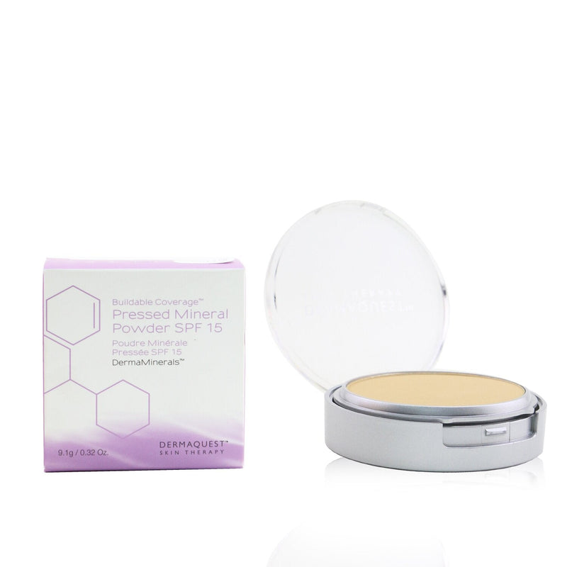 DermaQuest DermaMinerals Buildable Coverage Pressed Mineral Powder SPF 15 - # 3W  9.1g/0.32oz