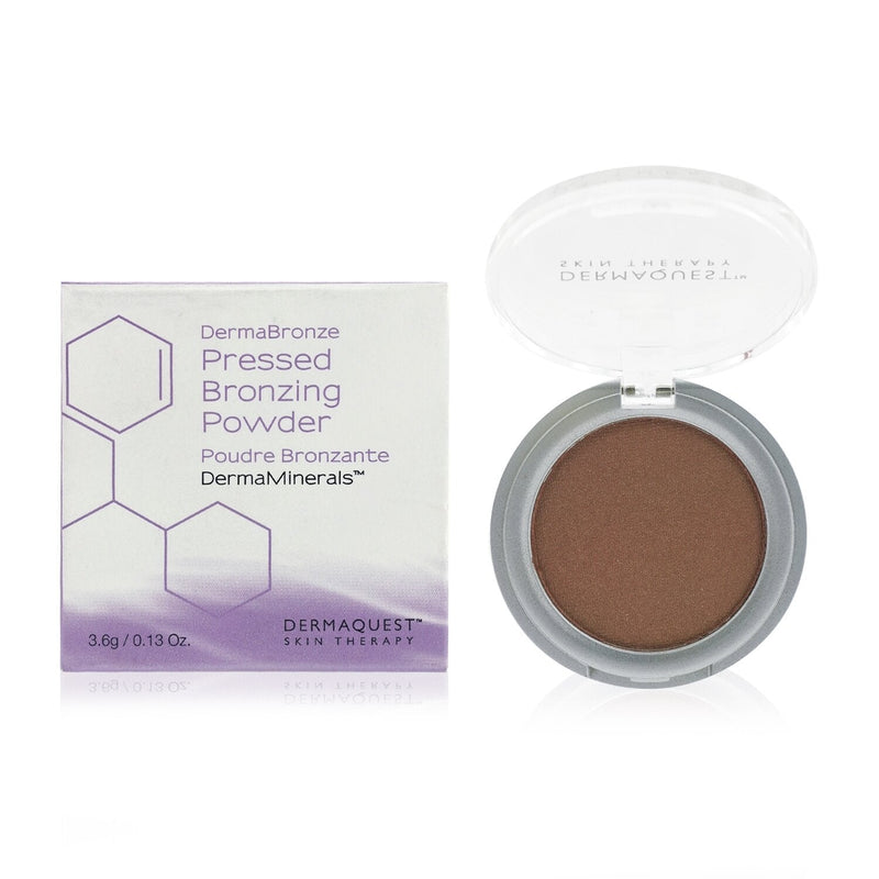 DermaQuest DermaMinerals DermaBronze Pressed Bronzing Powder - # Deep  3.6g/0.13oz