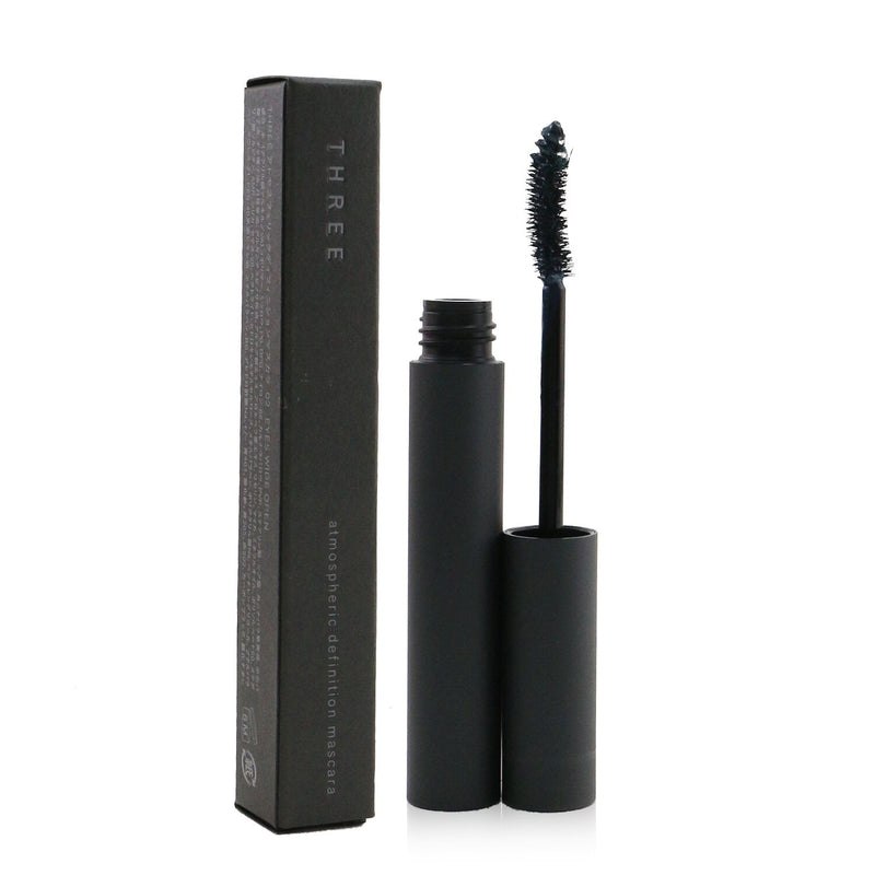 THREE Atmospheric Definition Mascara - # 02 Eyes Wide Open (Black Cyan)