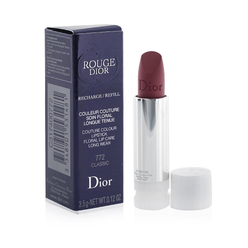 Christian Dior Rouge Dior Couture Colour Refillable Lipstick Refill - # 772 Classic (Matte)  3.5g/0.12oz