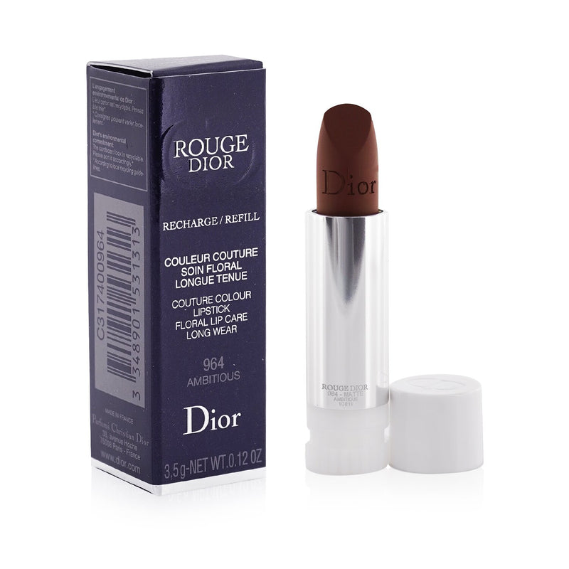 Christian Dior Rouge Dior Couture Colour Refillable Lipstick Refill - # 964 Ambitious (Matte)  3.5g/0.12oz