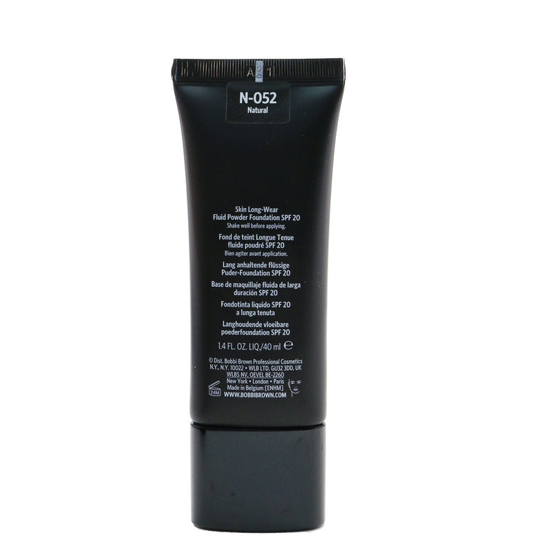 Bobbi Brown Skin Long Wear Fluid Powder Foundation SPF 20 - # N-052 Natural  40ml/1.4oz