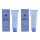 Apivita Aqua Beelicious Comfort Hydrating Cream Duo Pack - Rich Texture  2x40ml/1.35oz