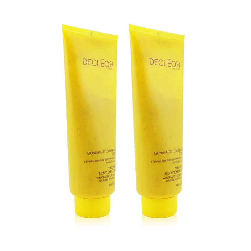 Decleor 1000 Grain Body Exfoliator (Salon Size) Duo Pack  2x400ml/13.5oz