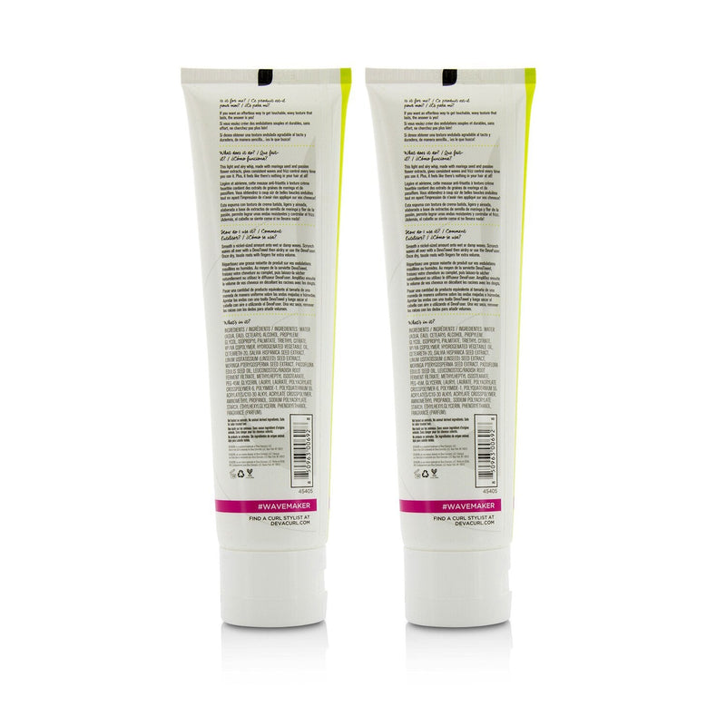 DevaCurl Wave Maker Duo Pack (Touchable Texture Whip - Texture & Volume)  2x147.9ml/5oz