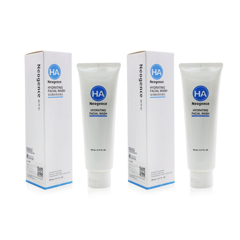 Neogence HA - Hydrating Facial Wash Duo Pack  2x125ml/4.17oz