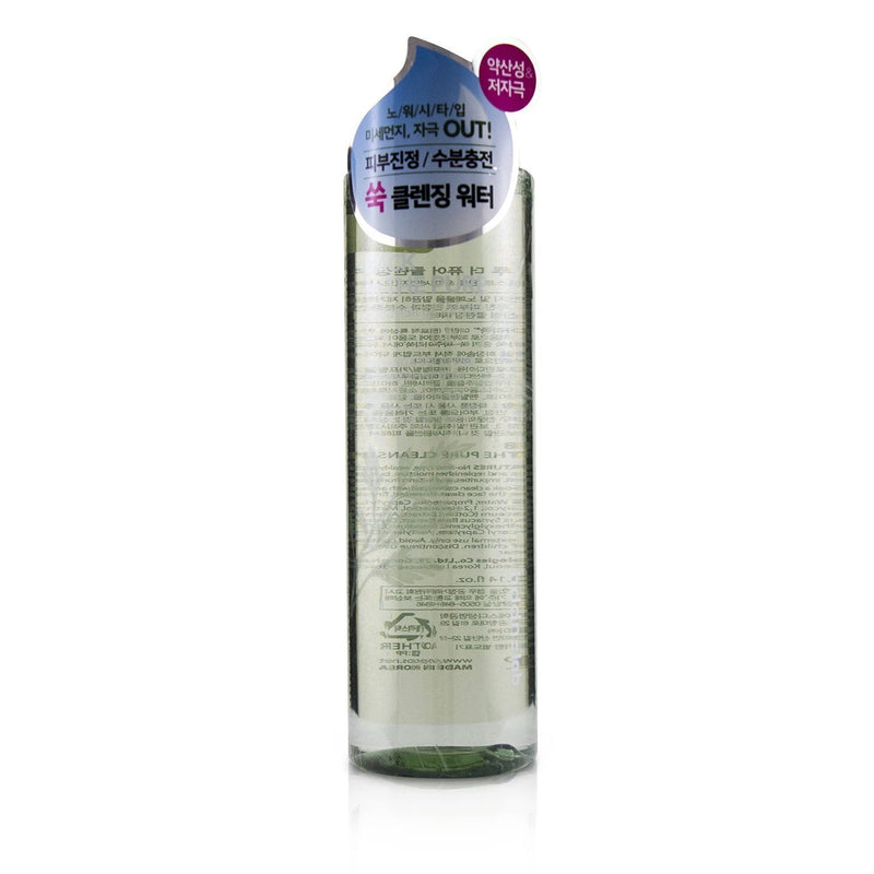 SNP Hddn=Lab Back To The Pure Cleansing Water - Calming & Soothing Cleanses Fine Dust (Exp. Date 03/2022)  300ml/10.14oz