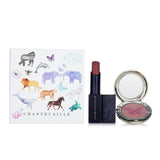 Chantecaille Wild Pairs: Cheek And Lip Duo Set - Cheek #Bliss + Lip Veil #Honeypot  2pcs